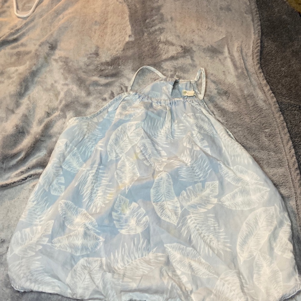 Brand:Tucker+Tate  Size:XL  Color: Light Teal & White